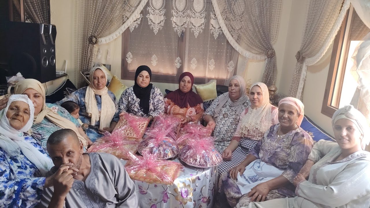 هاكة تكون الخاوة الحنينة🤗كبرو بيا خوتي احسن ماعندي درتو البنتي🥹تقاليد مغربية🇲🇦