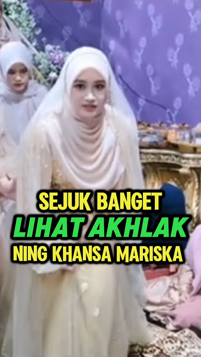 Masya Allah !! Sejuk Banget Lihatnya #shorts #feedshorts #gusazmi #khansa #wedding #lamaran #fyp