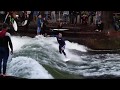 Jamie O´Brien Eisbach Munich 2018