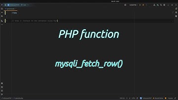 Why is mysqli_fetch_row() faster for indexed data fetching in PHP? The #hidden Power of