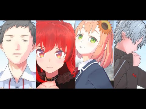 【ド葛本社】花瓶に触れた【にじさんじMMD】