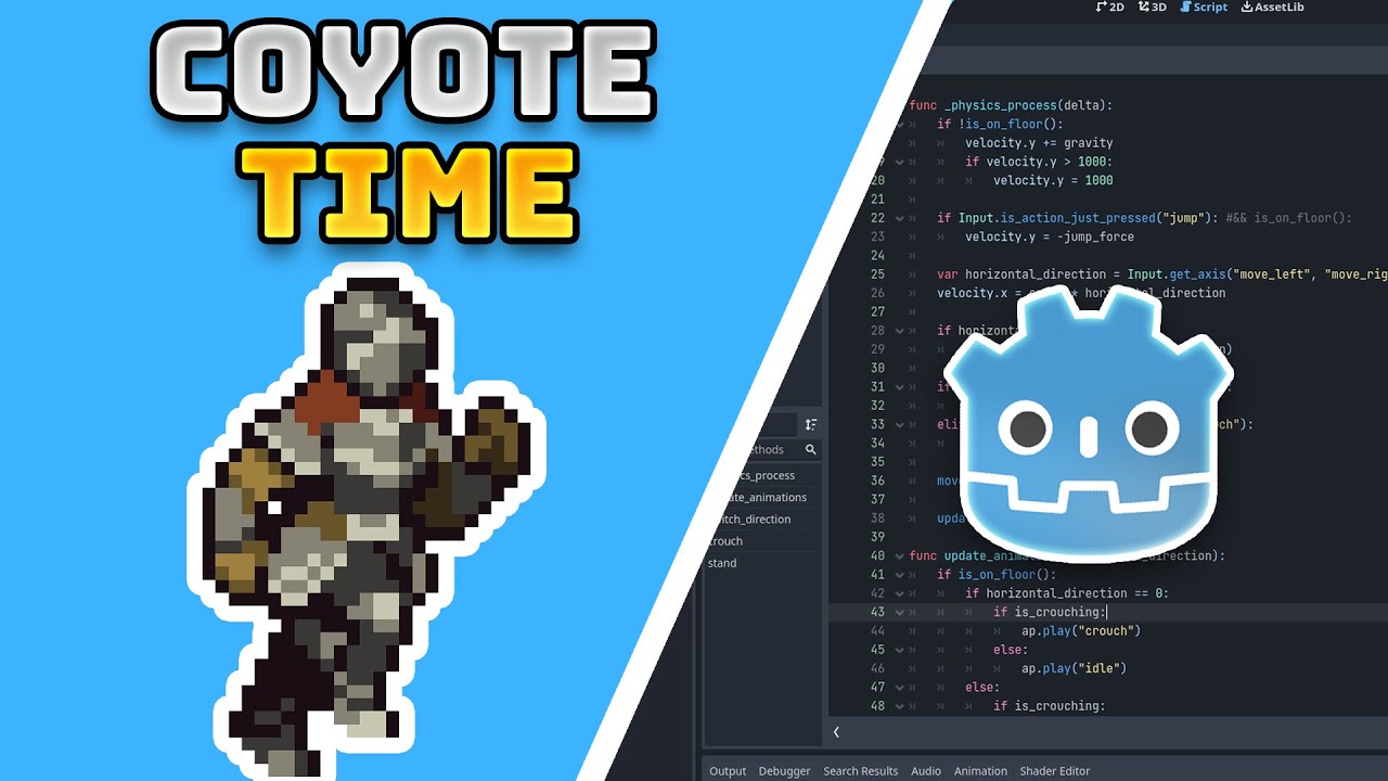 2D Platformer Coyote Time (Godot 4)