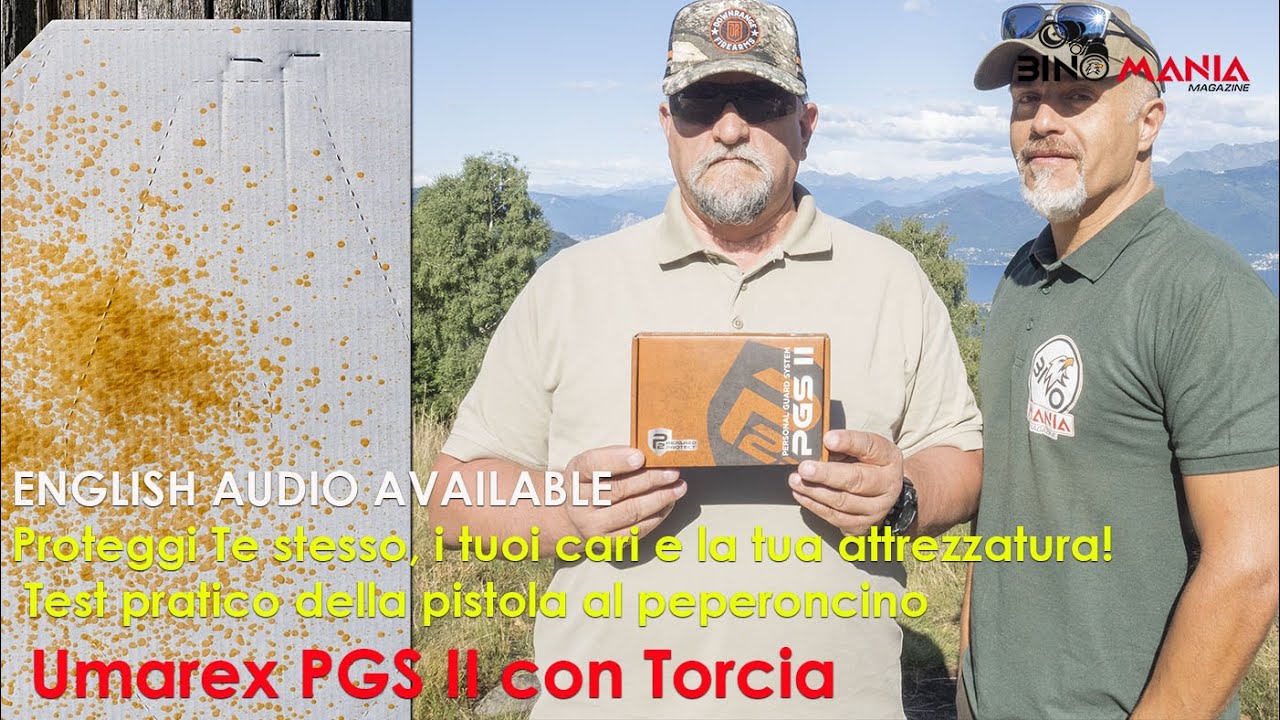 Proteggi te stesso, i tuoi cari, la tua attrezzatura con la pistola al peperoncino UMAREX PGS II