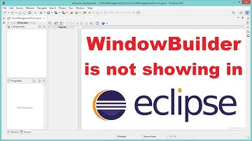 Fix Error WindowBuilder is not Showing in Eclipse IDE | How to Install WindowBuilder Correctly