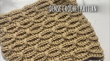 🔥How to Crochet Dense Textures: Versatile Patterns for Your Wardrobe🔥