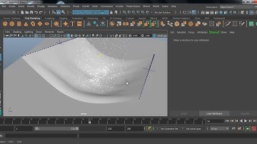 How nParticle interact with nCloth in Autodesk Maya | Instancer | By Kailash H Kanojia