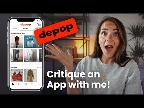 App Critique on Depop — UX Design Interview Process