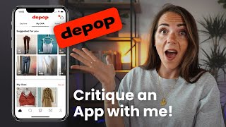App Critique on Depop — UX Design Interview Process screenshot 4
