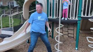 Parkour, OLD MEN version!