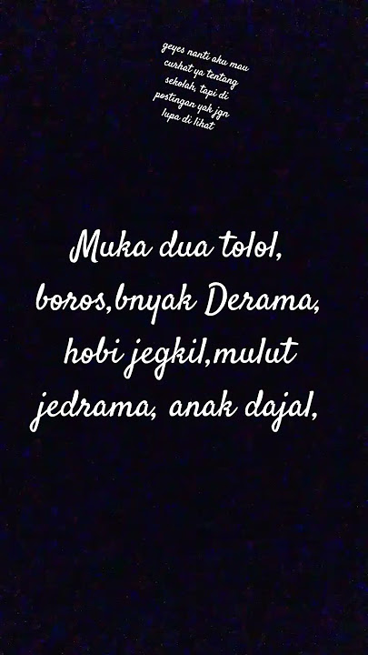 ★ » nanti kalian baca di postingan ku « ★ 😝🙌 ib: #duet #tiktokvidio #youtubepelitfyp