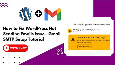 WordPress Emails Not sending | Complete Tutorial How to Fix it using Gmail SMTP 2022 | WP Mail SMTP