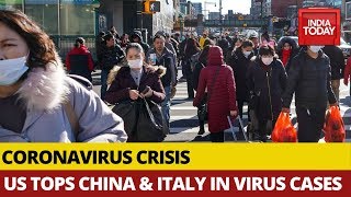 Coronavirus Crisis: With 16,000 Cases Reported In A Day, US Tops China \& Italy