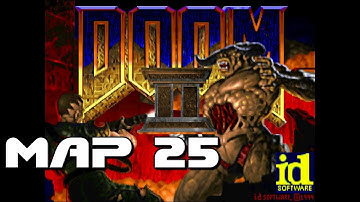 Doom II: Hell on Earth. Map 25. "Bloodfalls". 100% Playthrough . No Comments