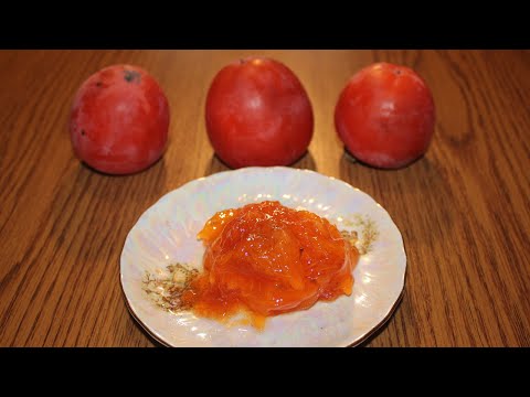 How to eat an astringent persimmon fruit