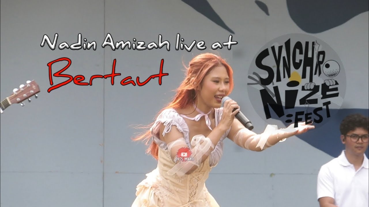 Bertaut - Nadin Amizah live at Synchronizefest 2023 - YouTube