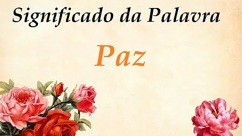 Como se escreve a palavra paz no plural?