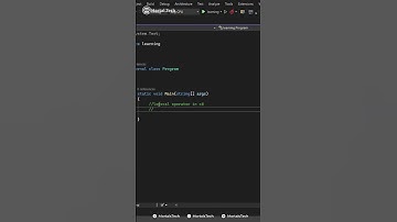 Logical Operator in c#  | #Mortaltech | #20