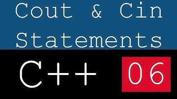 06 | Cout & Cin Statements In C++ (Urdu/Hindi)