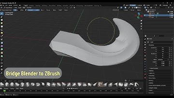 Bridge between Blender and ZBrush (Gob Blender addon).