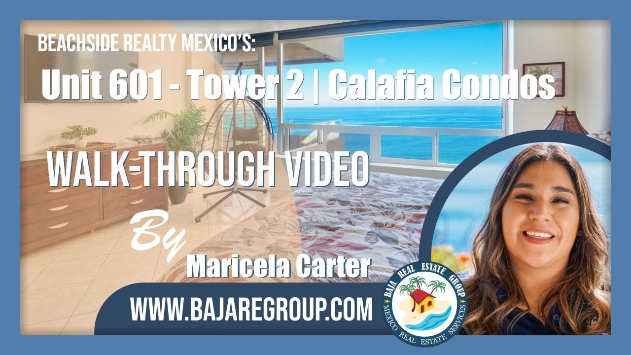 Walk-Through Video Of  601 Tower-2 | Ocean View Condo For Sale in Calafia Condos By Maricela Carter