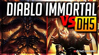 Diablo Immortal vs Dungeon Hunter 5 screenshot 4