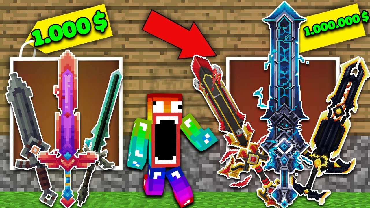 MINI GAME : CUỘC THI SỞ HỮU PHI KIẾM VIP ** NOOB TU TIÊN CÓ PHI KIẾM MẠNH NHẤT MINECRAFT ??
