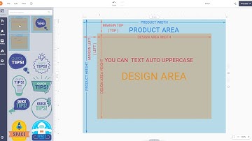 How to limit number of charactor, auto uppercase, lock font for text on NBDesigner
