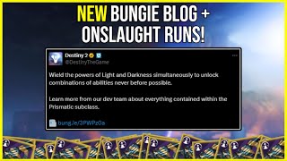 🔴LIVE - NEW PRISMATIC SUBCLASS BLOG + EDGE TRANSIT FARMING! | !vid !member