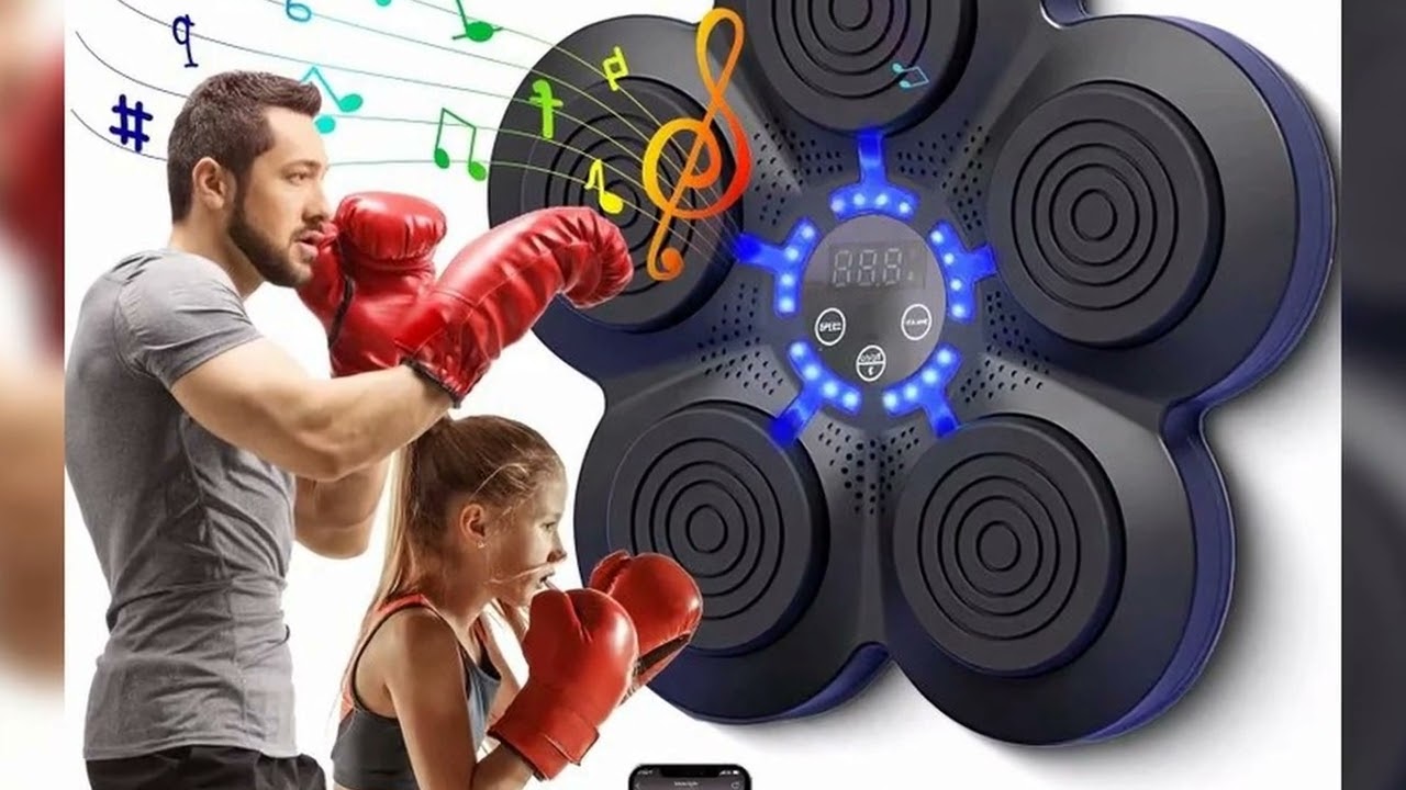 A must-have product! Smart Music Boxing Machine USB Charging Boxing Equipment with Bluetooth Conne