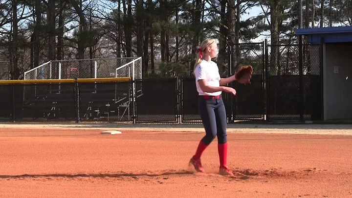 Katherine Huey, 2017 Pitcher, softball skills video