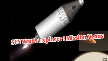 Venus Landing And Return | SFS 1.5.10 Tutorial ! Mission Venus #venus #space #nasa #sfs #viral