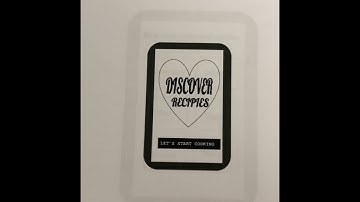 CSCE 190 Paper Prototype assignment: Discover Recipes