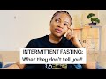 Intermittent Fasting: Mistakes to avoid while doing Intermittent fasting!!!