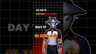 TG MAFIA 3 Player's vs me Gameplay 🔥🥶😳💀 | 20 Days Custom Challenge | Day-17 🔥🫣👀 | FREE Fire shorts