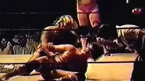 Ted & Jerry Oates  vs  Gene Anderson & Jaques Goul...