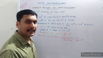 UNITS AND MEASUREMENT PART 4 (INDIRECT METHODS OF LENGTH MEASUREMENT)