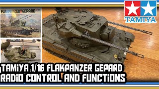 1/16 Tamiya Flakpanzer Gepard RC Tank