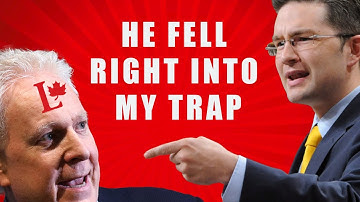 Pierre Poilievre uses JEDI mind tricks to trap Jean Charest - Another Justin Trudeau LIBERAL