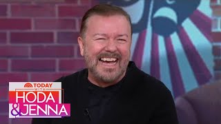 Ricky Gervais Talks New Netflix Special, Oscars Slap, Harry Styles