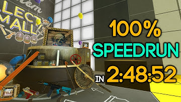 Boneworks 100% VR Speedrun in 2:48:52