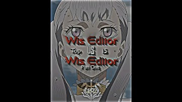WIS Editor vs WIS editor | Top 15 | Part 1