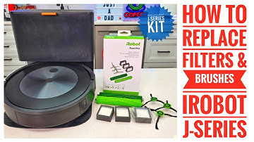 How to Replace Filters & Brushes iRobot J-Series robot vacuum