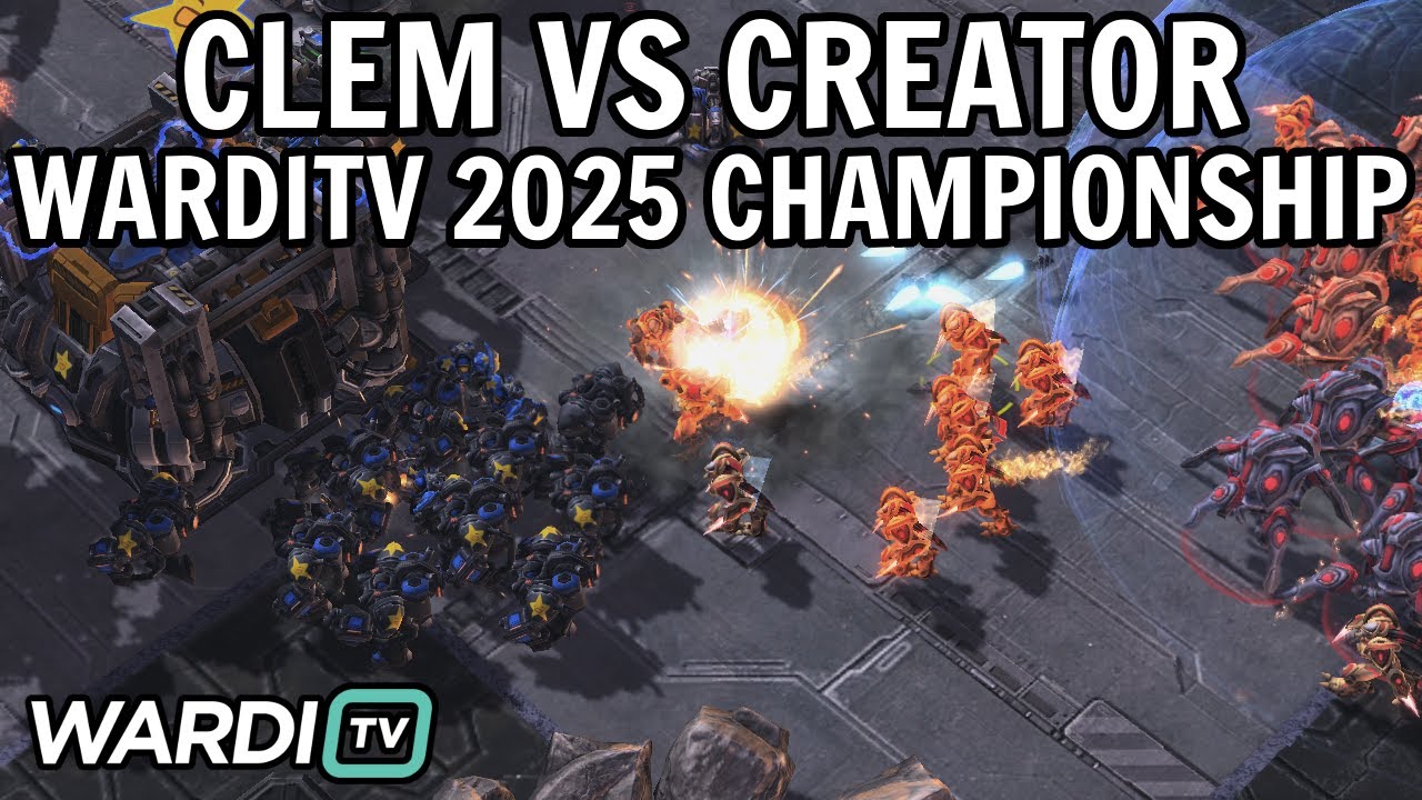 Clem vs Creator (TvP) - WardiTV 2025 Championship [StarCraft 2] - YouTube