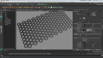 Maya 2017 - Modelling repeating patterns with MASH