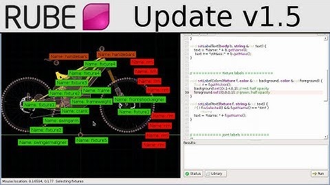 RUBE editor v1.5 updates