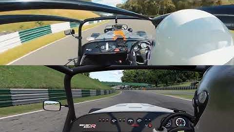 Simracing vs. Real Life | Caterham 310R at Cadwell (Automobilista 2 WR)