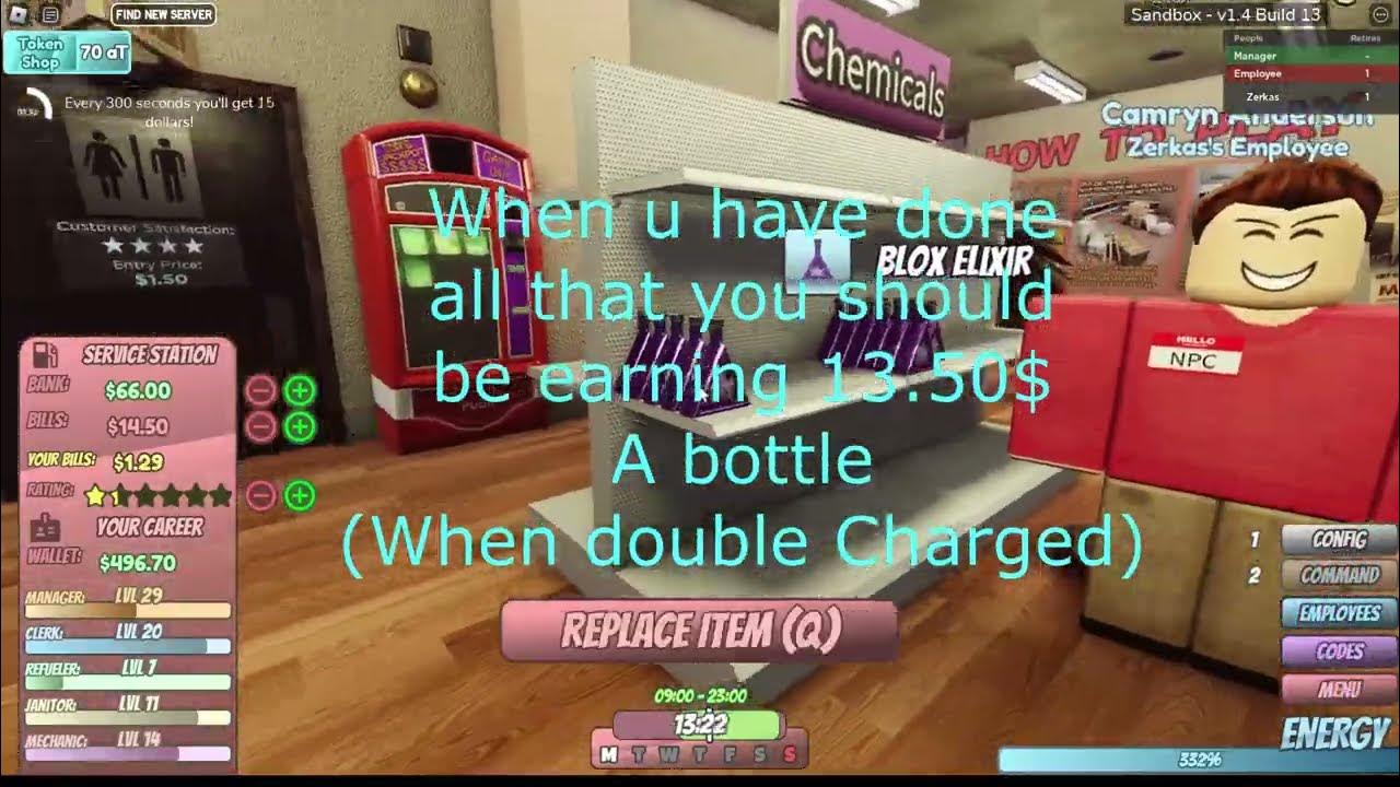 How to make Alot of money in gas station simulator (Roblox) YouTube