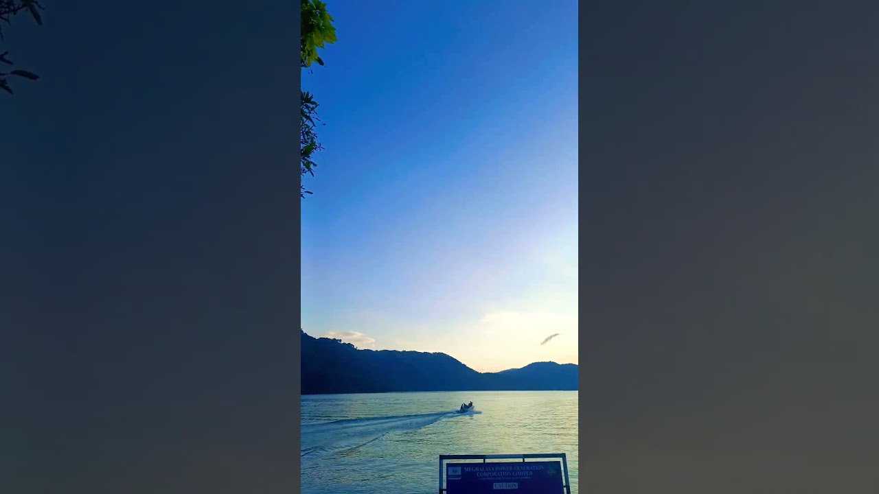 ⁣umiam lake boating ♥️ #like #youtubeshorts #viral