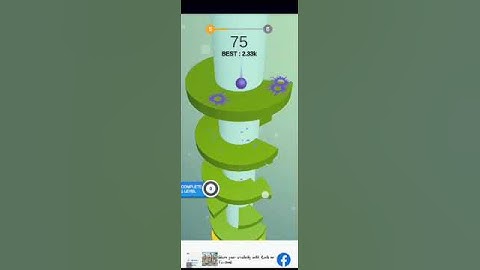 Helix jump game my level 1to5 in first time I play this game..