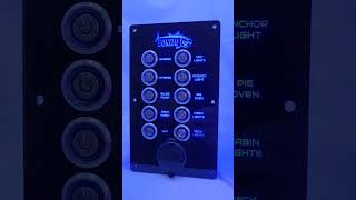 Celebrity Boat Switch Panels. Backlit for easier operation in low light! Wealth